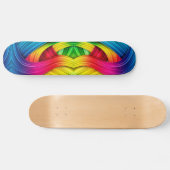 Abstract Persoonlijk Skateboard (Horizontaal)