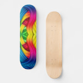 Abstract Persoonlijk Skateboard (Voorkant)