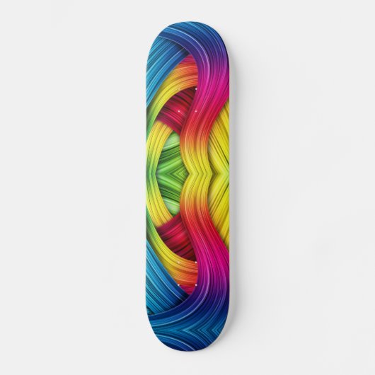 Abstract Persoonlijk Skateboard (Voorkant)