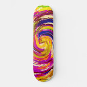 Abstract Persoonlijk Skateboard (Voorkant)