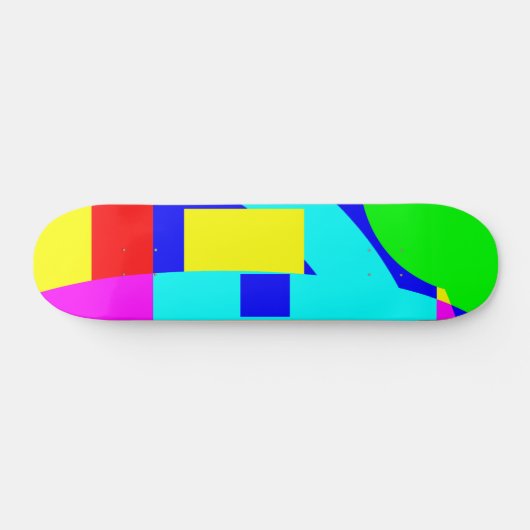 Abstract Persoonlijk Skateboard (Horizontaal)