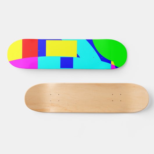 Abstract Persoonlijk Skateboard (Horizontaal)
