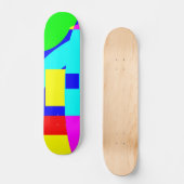Abstract Persoonlijk Skateboard (Voorkant)