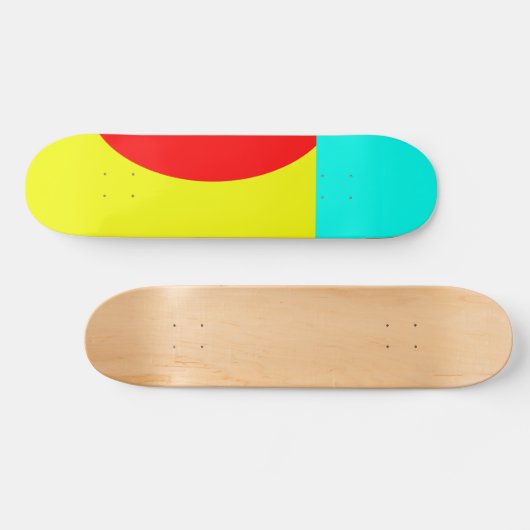 Abstract Persoonlijk Skateboard (Horizontaal)