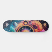 Abstract Persoonlijk Skateboard (Horizontaal)