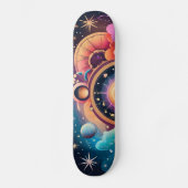 Abstract Persoonlijk Skateboard (Voorkant)