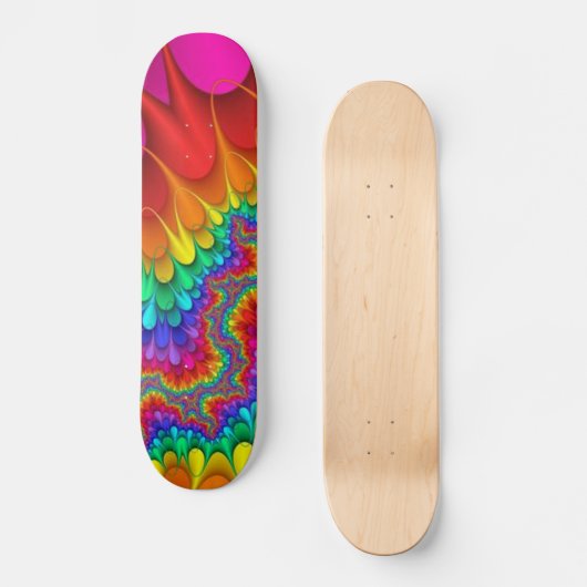 Abstract Persoonlijk Skateboard (Voorkant)