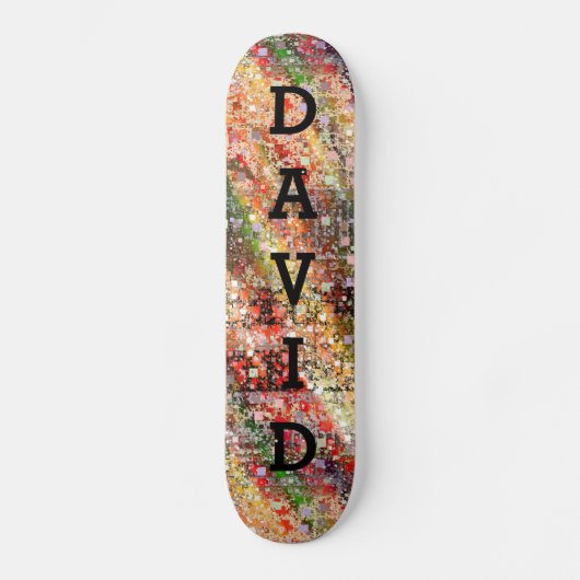 Abstract Persoonlijk Skateboard (Voorkant)