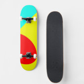 Abstract Persoonlijk Skateboard (Voorkant)