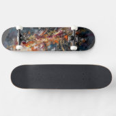 Abstract Persoonlijk Skateboard (Horizontaal)