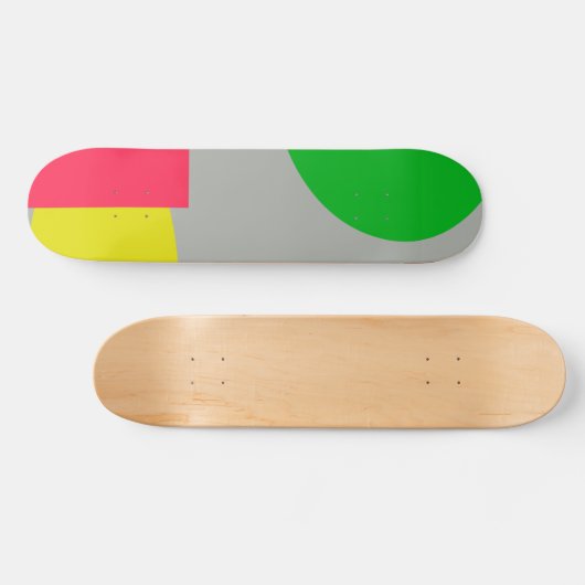 Abstract Persoonlijk Skateboard (Horizontaal)