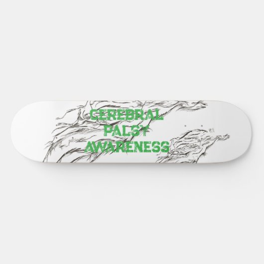 abstract persoonlijk skateboard (Horizontaal)