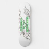 abstract persoonlijk skateboard (Voorkant)