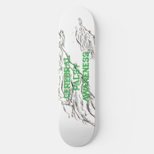 abstract persoonlijk skateboard (Voorkant)