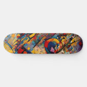 Abstract Persoonlijk Skateboard (Horizontaal)
