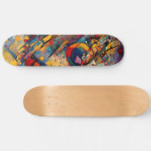 Abstract Persoonlijk Skateboard (Horizontaal)