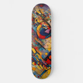 Abstract Persoonlijk Skateboard (Voorkant)