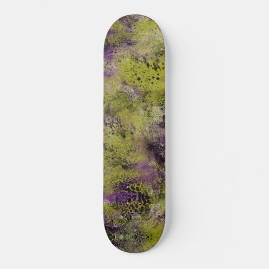Abstract Persoonlijk Skateboard (Voorkant)