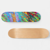 Abstract Persoonlijk Skateboard (Horizontaal)
