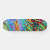 Abstract Persoonlijk Skateboard (Horizontaal)