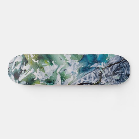 Abstract Persoonlijk Skateboard (Horizontaal)