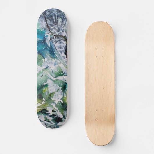 Abstract Persoonlijk Skateboard (Voorkant)
