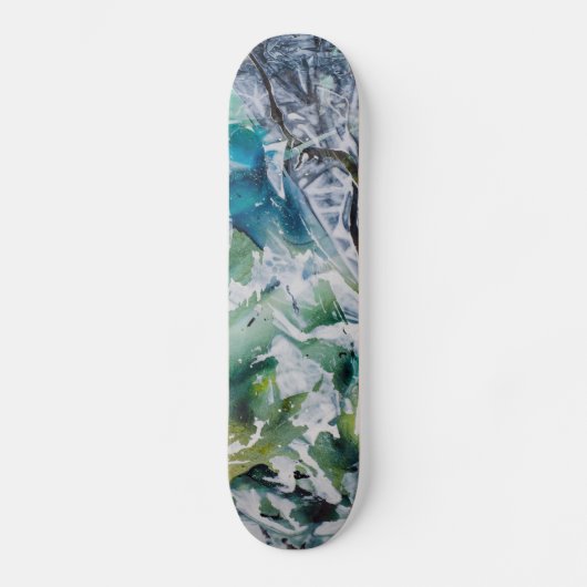 Abstract Persoonlijk Skateboard (Voorkant)
