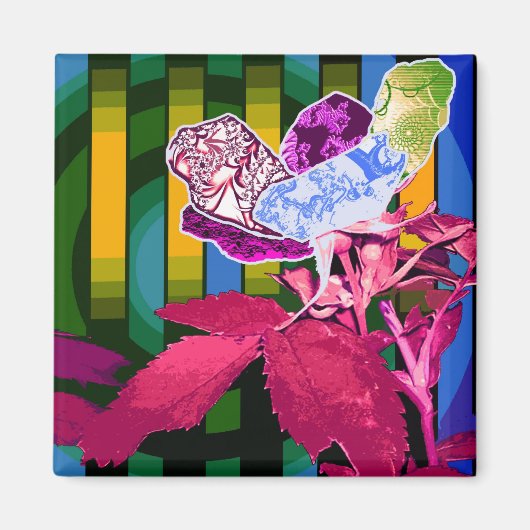 Abstract perspectief magneet (Voorkant)