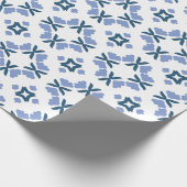 Abstract petroleumepatroon cadeaupapier (Hoek)