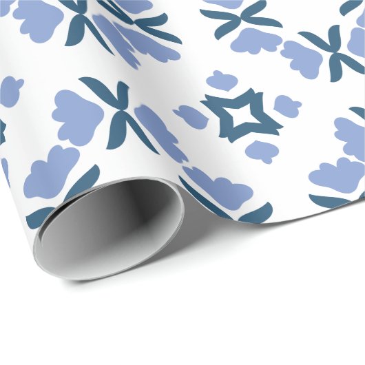 Abstract petroleumepatroon cadeaupapier (Rol Hoek)