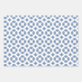 Abstract petroleumepatroon inpakpapier vel (Voorkant 2)