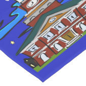 Abstract Philadelphia, tafelkleed, Medium Tafelloper (Hoek)