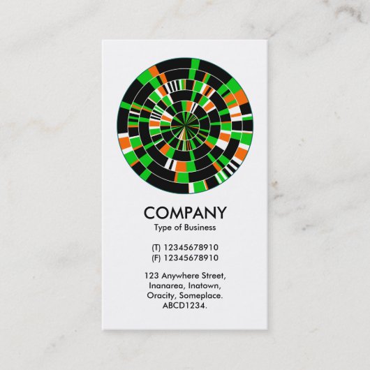 Abstract Pi-wiel 06 Visitekaartje (Voorkant)