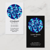 Abstract Pi-wiel 07 Visitekaartje (Voorkant / Achterkant)