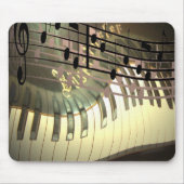 Abstract Piano Mousepad Muismat (Voorkant)