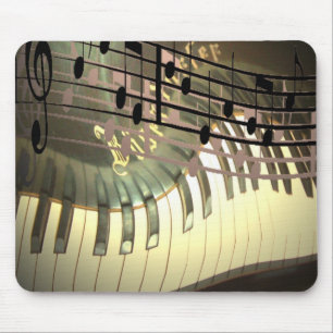 Abstract Piano Mousepad Muismat