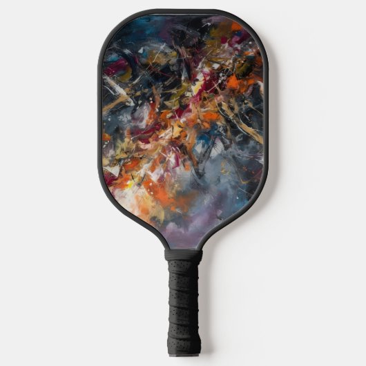 Abstract Pickleball Paddle (Voorkant)