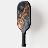 Abstract Pickleball Paddle (Links)