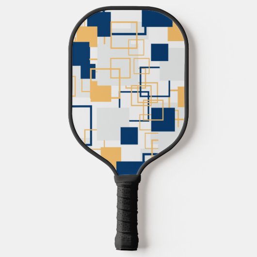 Abstract Pickleball Paddle (Achterkant)
