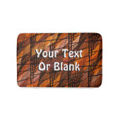 Abstract piekgetal 1 badmat (Voorkant)