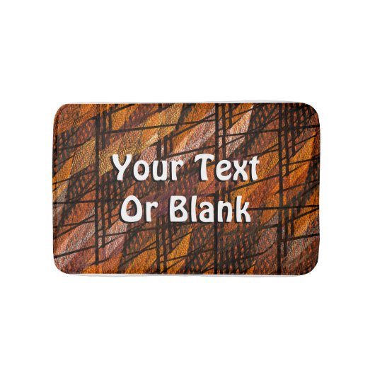 Abstract piekgetal 1 badmat (Voorkant)