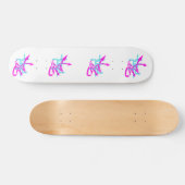 Abstract pijlskateboard persoonlijk skateboard (Horizontaal)