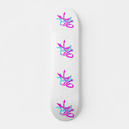 Abstract pijlskateboard persoonlijk skateboard