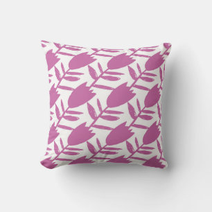 Abstract pink bluebell flowers seamless pattern on kussen