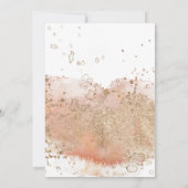 Abstract Pink Shapes And Elements Sweet Baby Girl Kaart (Achterkant)