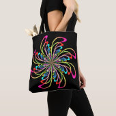 abstract pinrad tote bag (Dichtbij)