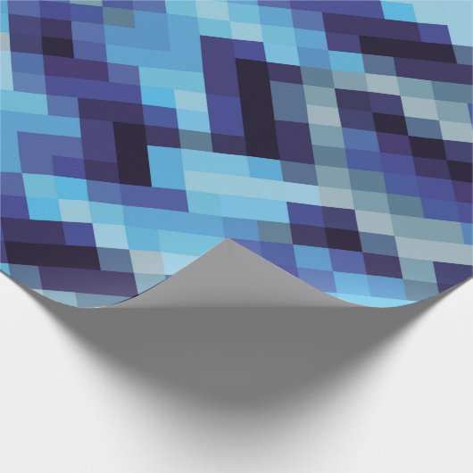 abstract pixelpatroon achtergrondpixel, abstract; cadeaupapier (Hoek)