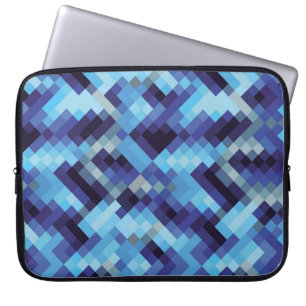 abstract pixelpatroon achtergrondpixel, abstract; laptop sleeve