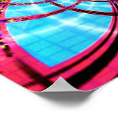 Abstract plafond 1.3b poster (Hoek)