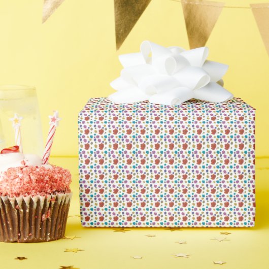 Abstract Plaid Design Cadeaupapier (Verjaardagsfeest)